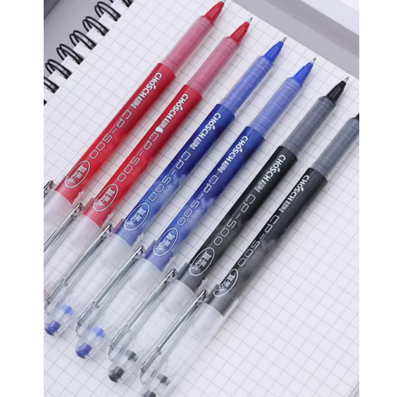 Chosch Neutral straight ink ballpoint pen for students 0.5mm for office business