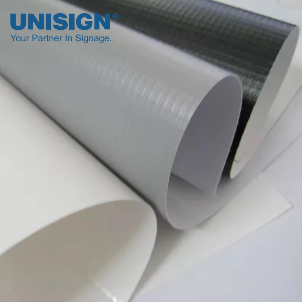 Outdoor Digital Printing Material Panaflex Pvc Vinyl Eco Solvent Ink Coated Laminated Outdoor Advertising Flex Frontlit Banner