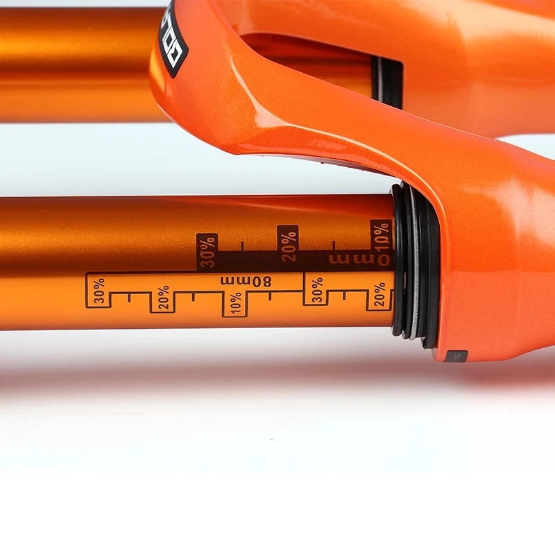 Велосипедная вилка BOLANY Solo Air Orange MTB передняя подвеска прямая/коническая RL/LO 26/27 5/29 дюймов из магниевого сплава быстросъемная