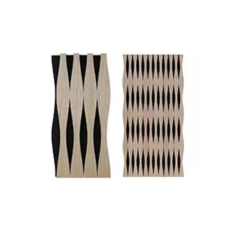 Popular New Product Decorative Studio Soundproof Wooden Slatted Acoustic Panels