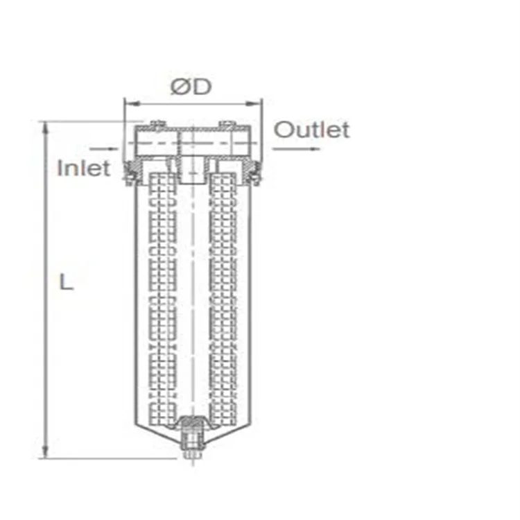 NSF HMS-10C Stainless Steel Kitchen  Water Purifier  Filtration Water System Filter Housing