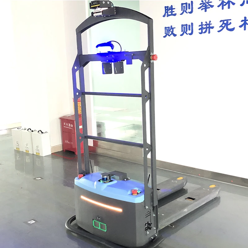 High Efficiency Navigation Remote Control Warehouse Forklift AGV