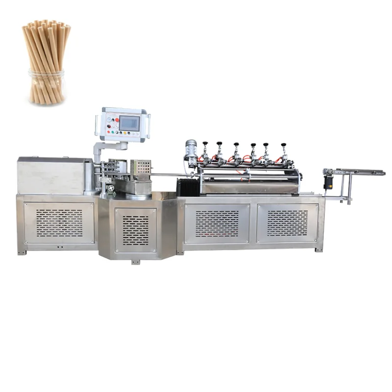 Multi Cutting Blades Paper Drinking Straw Machine Manufacturer