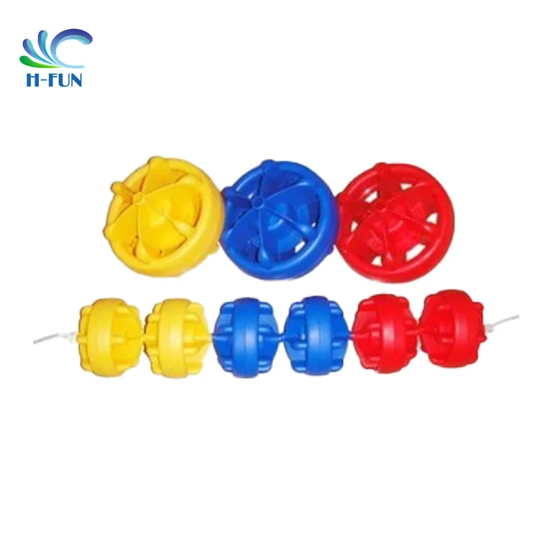 Spirals type swimming pool accessories lane line swimming pool floats lane line