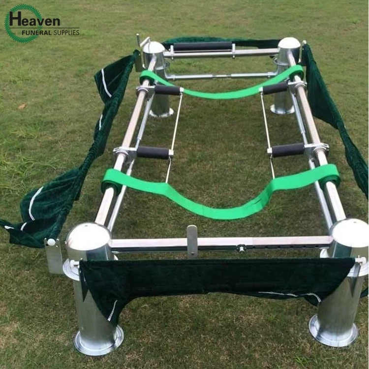 Lowering Device Casket Funeral Supplies Coffin Lowering Machine Casket Lowering Device for Sale