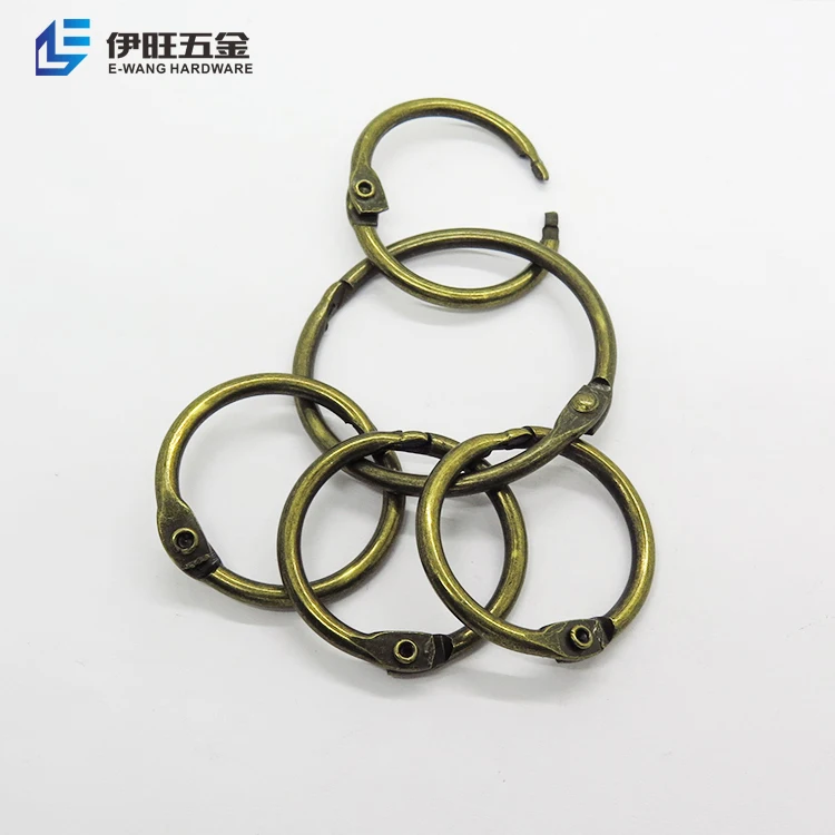 Wholesale 50mm Metal Loose Leaf Book Binder Rings