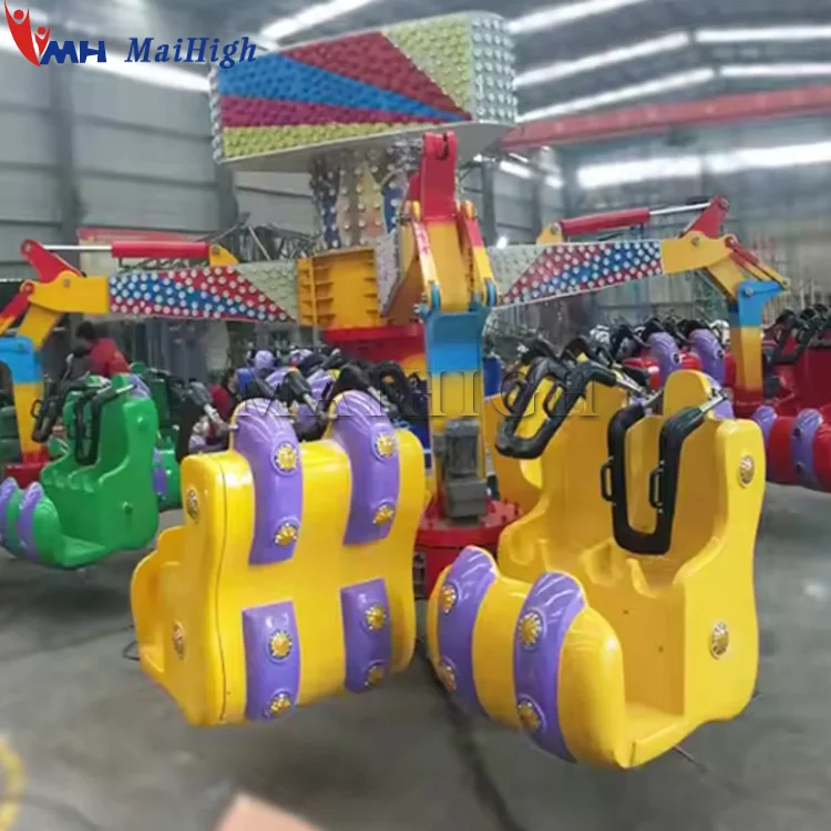 Theme park equipment fairground attraction park plan adventure rides extreme energy storm ride for sale