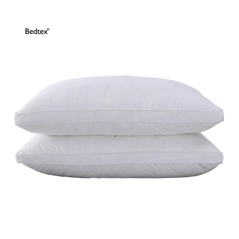 100 Cotton Cheap Pillow White Super Soft Throw Hungarian Goose Duck Down Feather Pillow