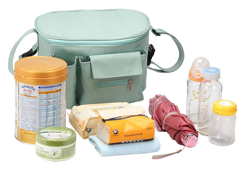 Fashionable Baby Stroller Travel Bag Organizer,diaper stroller diaper organizer bag,stroller canvas baby bag for stroller