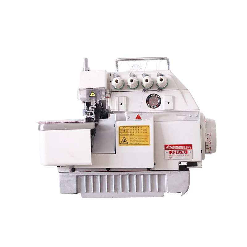 Wholesale High Speed Low Noise Industrial Sewing Machine High Speed 4 Thread Overlock Sewing Machine for Pajamas