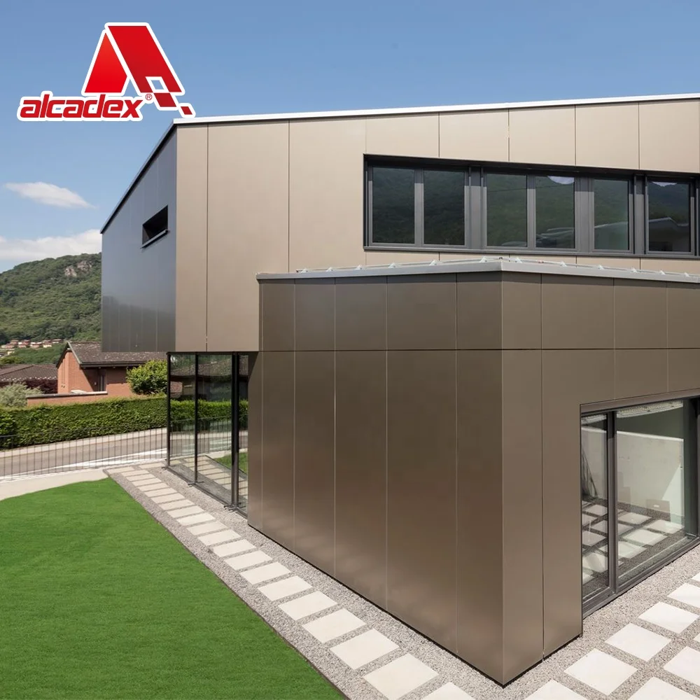 Фасадная алюминиевая композитная панель Alucobond PE PVDF с покрытием