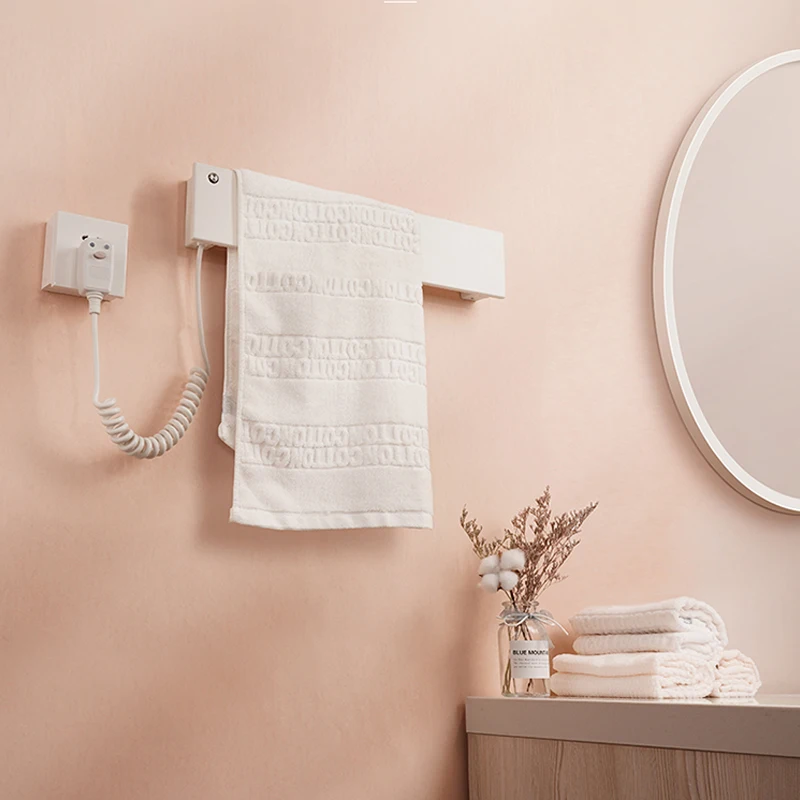 New Design Bathroom Wall Mounted Electric Dryer Heated Towel Warmer Rack Rail
