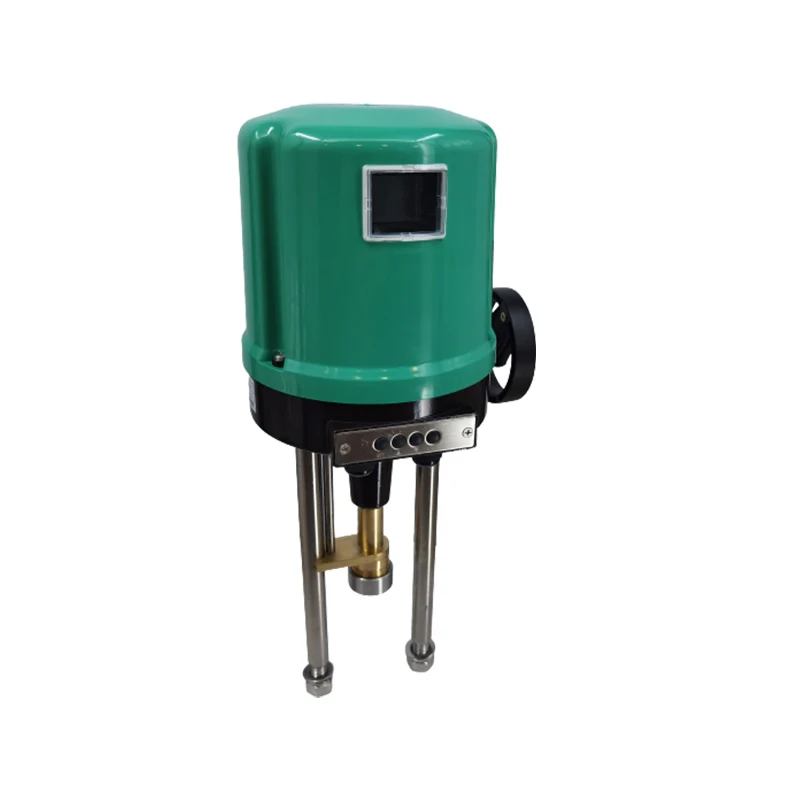 linear-turn pressure regulator valve electric actuator