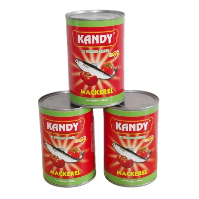 canned mackerel fish in tomato paste 425g/155g