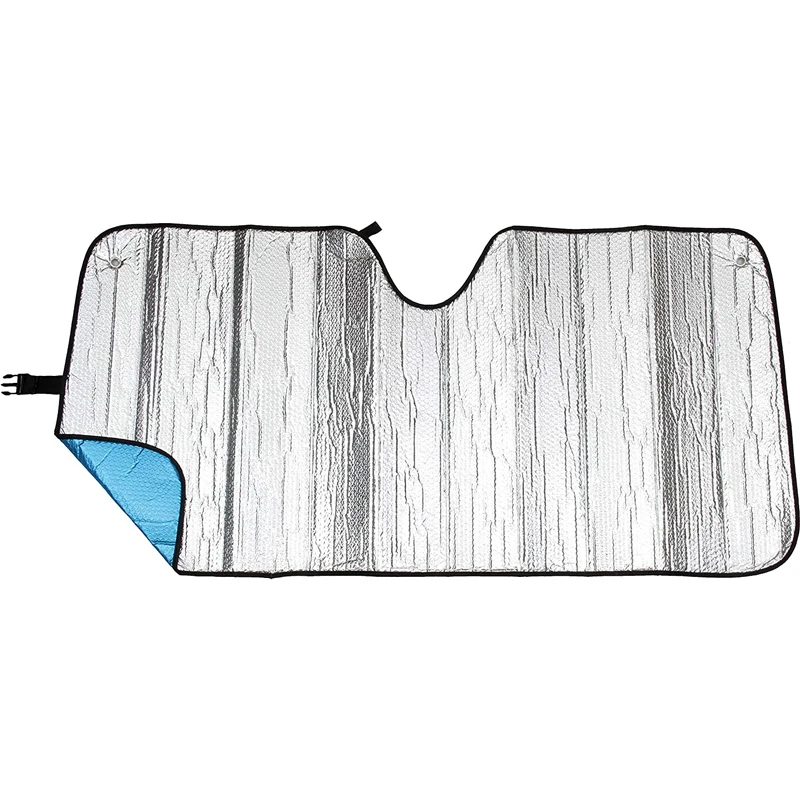 Upgrade thickened foldable portable sunshade car built in windshield sunshade