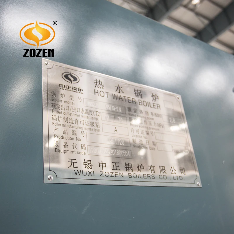 2,8 МВт 7 бар дизельный водогрейный котел для центрального отопления