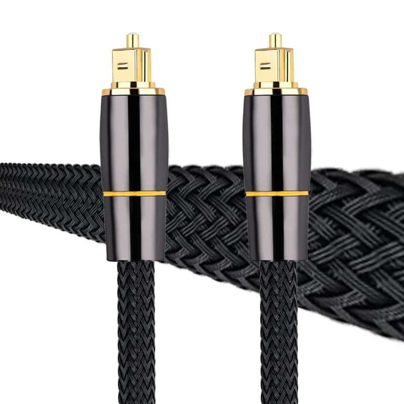 hot sale Optical fiber audio cable side to side digital audio cable SPDIF power amplifier TV speaker connection cable