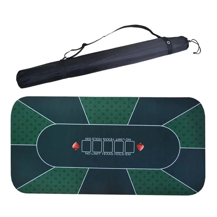 Портативный коврик для покерного стола 120*60 см, водостойкий Техасский коврик для покера