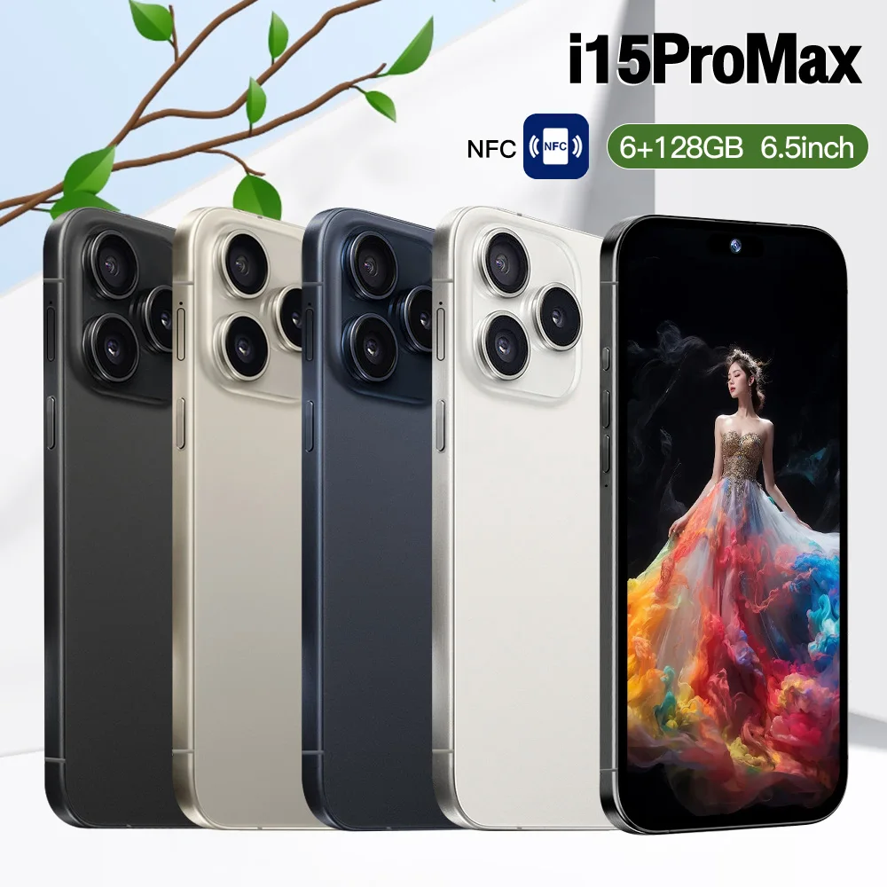 Slimoro Buy Deal Unlocked Celulare i For Phone 15 Pro Max Original Smart Phone Smartphone 5G 15 Pro Max 16 15 14 I16 Android 14