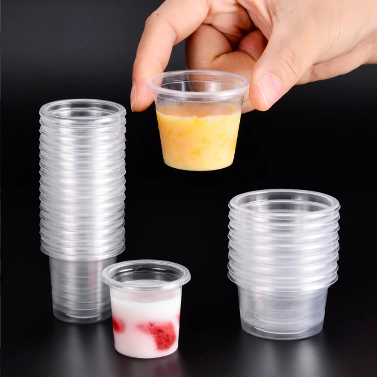 20ml 100ml 180ml Acrylic Cup/wine cup/drinking cup Compostable Biodegradable Clear PLA PET PP Plastic Cup
