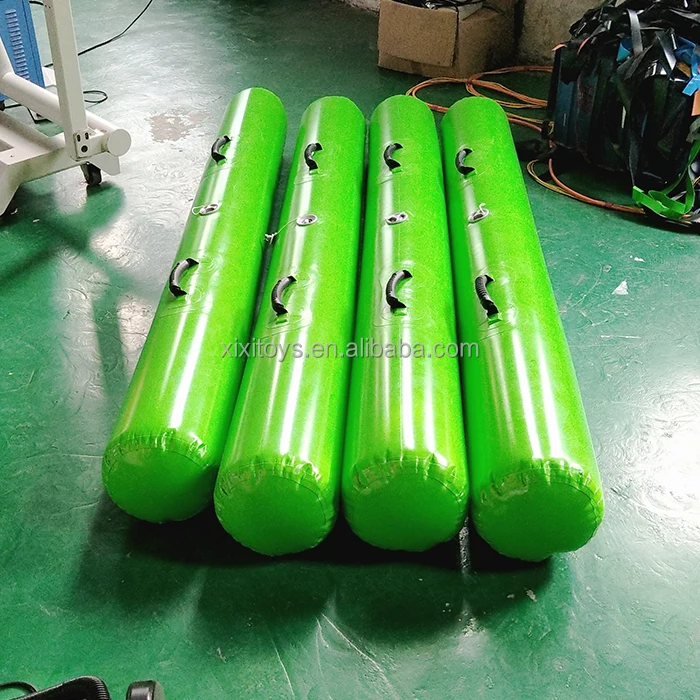 Air sealed inflatable jousting poles, inflatable fighting sticks for gladiator jousting game