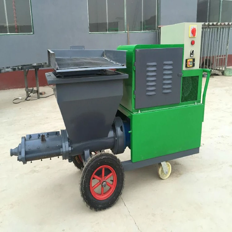 Best Sale Products Wall Cement Mortar Rendering Plaster Spray Machine
