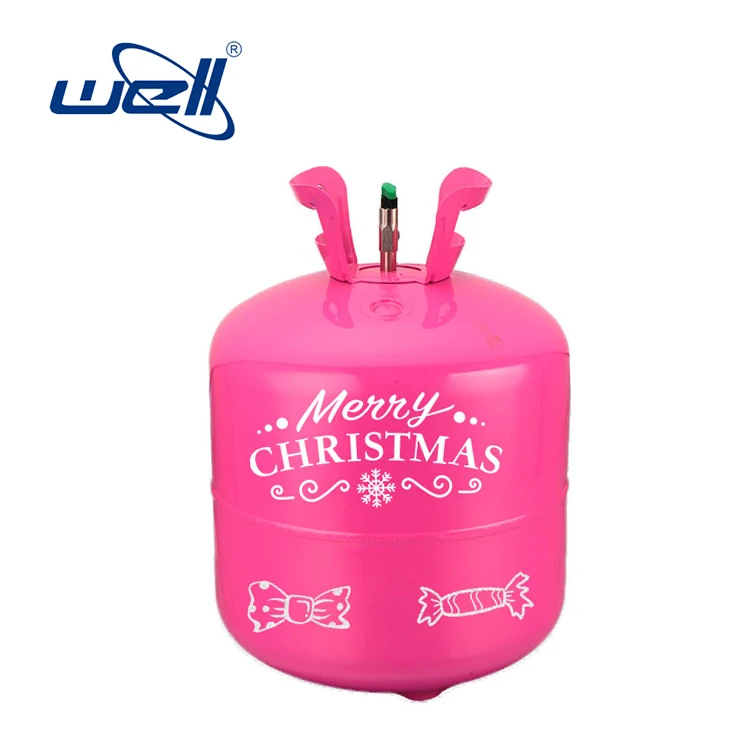 22.4L Empty Tanks Christmas Party Disposable Helium Gas Cylinder helium balloon gas tank
