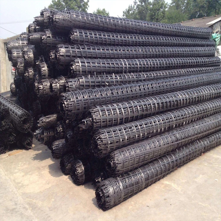 Carbon/Basalt/Fiber Geogrid Mesh Biaxial Triaxial Geogrid Prices