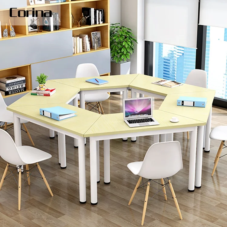 Стол компьютерный для учебы круглый стол группового обсуждения большой маленький офисный конференций и встреч