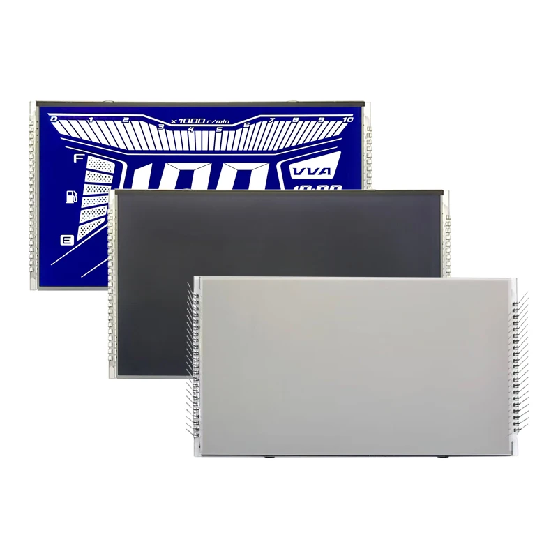 custom lcd manufacturer segment display Cheap price HTN screen  fstn va lcd 7 monochrome segment lcd display module