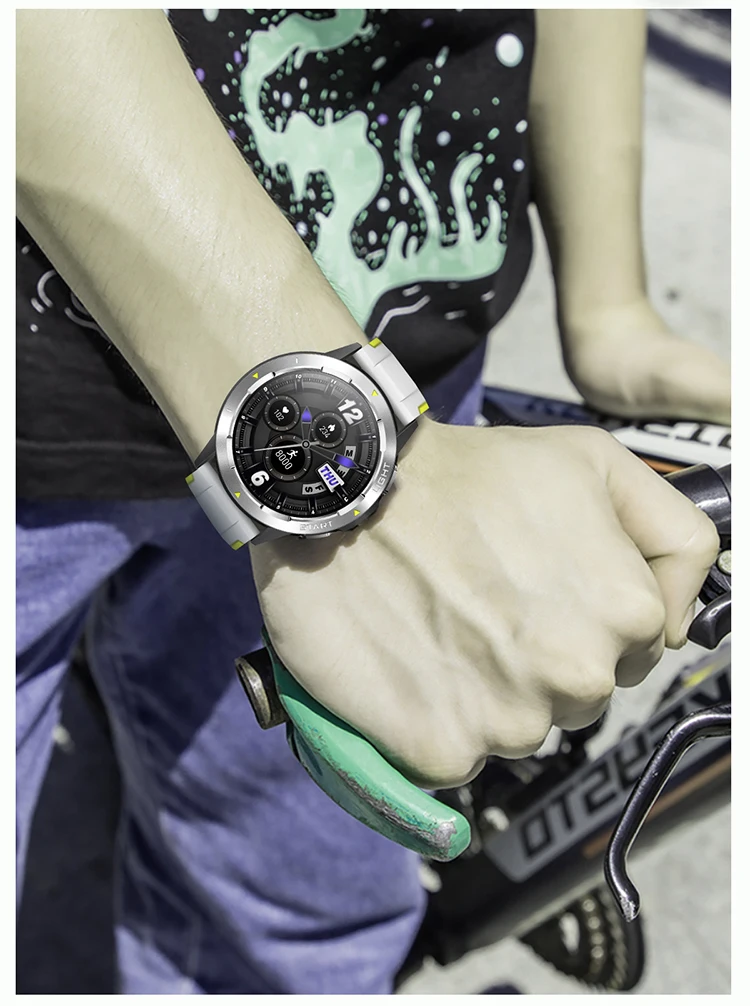 NY28 Smartwwatch GPS Altitude Air Pressure Compass Blood Oxygen 250mAh HX3690Q Men Sports Smart Watch PK M7 GPS