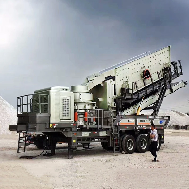 Good Sizer Mobile Rock Crusher For Sale