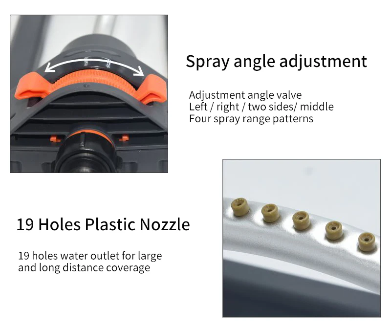 Hot Selling Automatic Rotating Sprinkler Lawn Garden Water Sprinkler System For Plants Flower