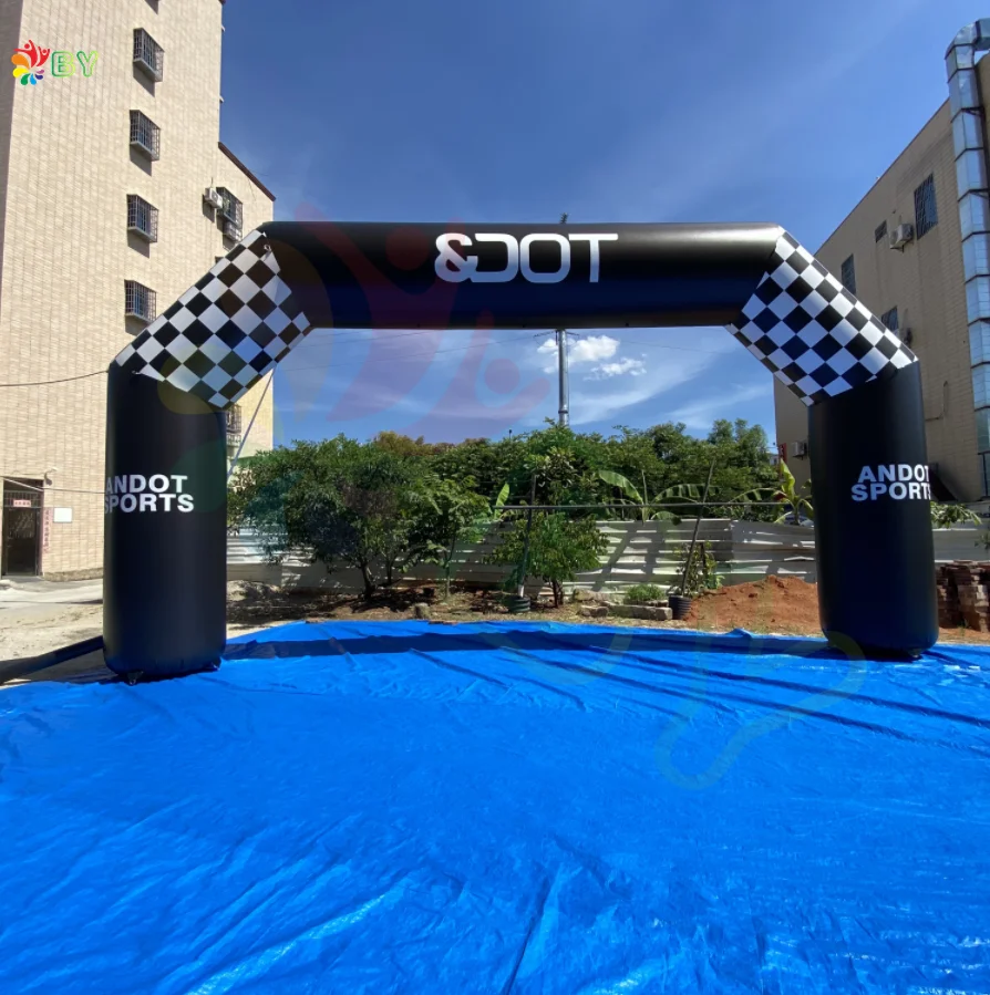 BOYAN Factor Price Sale Custom Printing Inflatable Start and Finish Line Arches Goal Inflatable Arch Gate for Sale