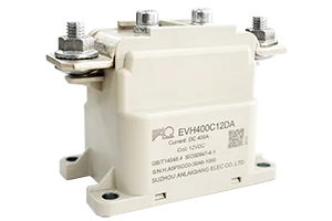 EVQ100 Auxiliary Contactor 100Amp 12V~1000V Magnetic Relays High Voltage DC Relays for Electric Vehicle Lithium-ion Battery Pack