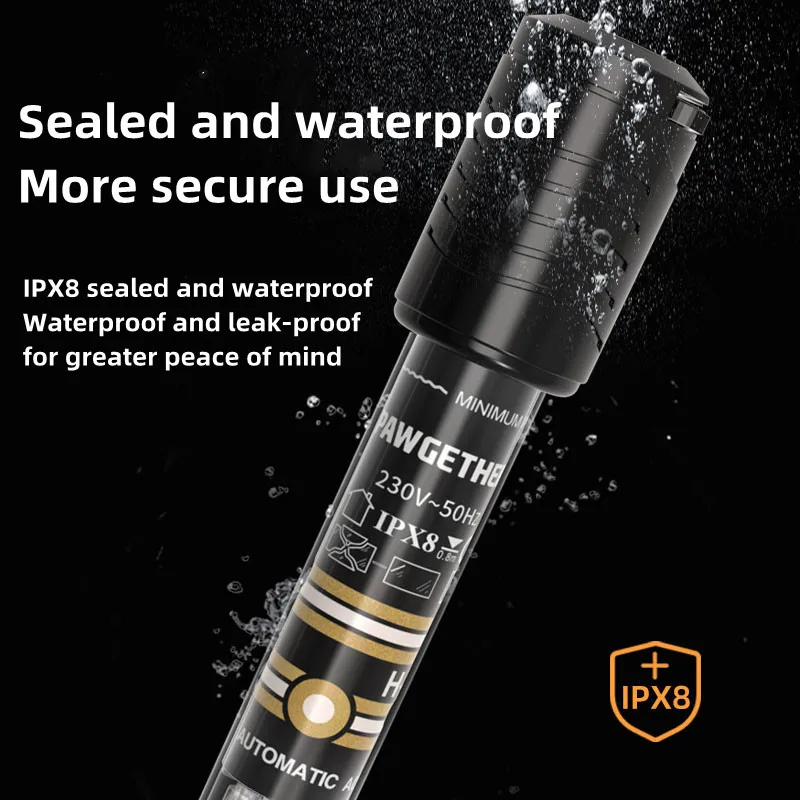 Suitable for all kinds of fish tank constant temperature heating safe explosion-proof leak-proof intelligent heating rod