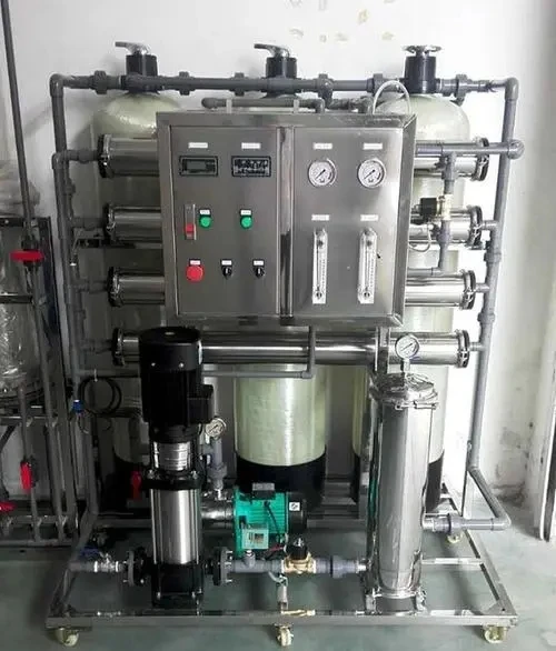 RO demineralisation produce car shampoo water softeners water treatment machinery 250 lph Automatic deionized water borehole pu