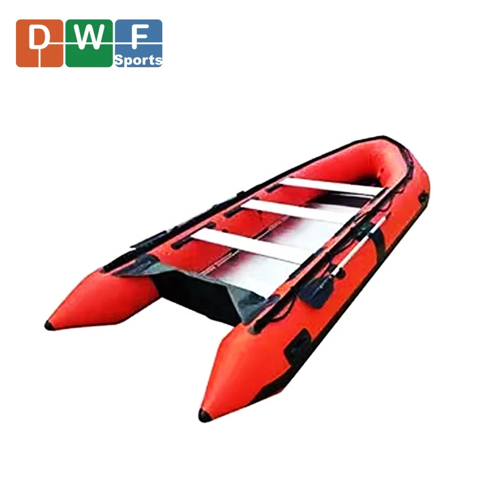 BSCI/CE Inflatable Boat Zodiac Fishing Boat  Aluminum Floor PVC Material Inflatable Rib Boat Design