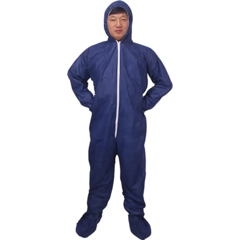 Customization Type 5 6 Pp Ppes Safety Protective Coverall Suit  Nonwoven Disposable Coverall