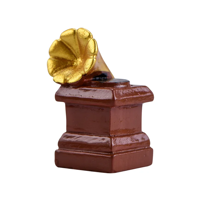 Retro Retro Camera Sound Recorder Mini Resin Decoration Home Living Room Photo Props