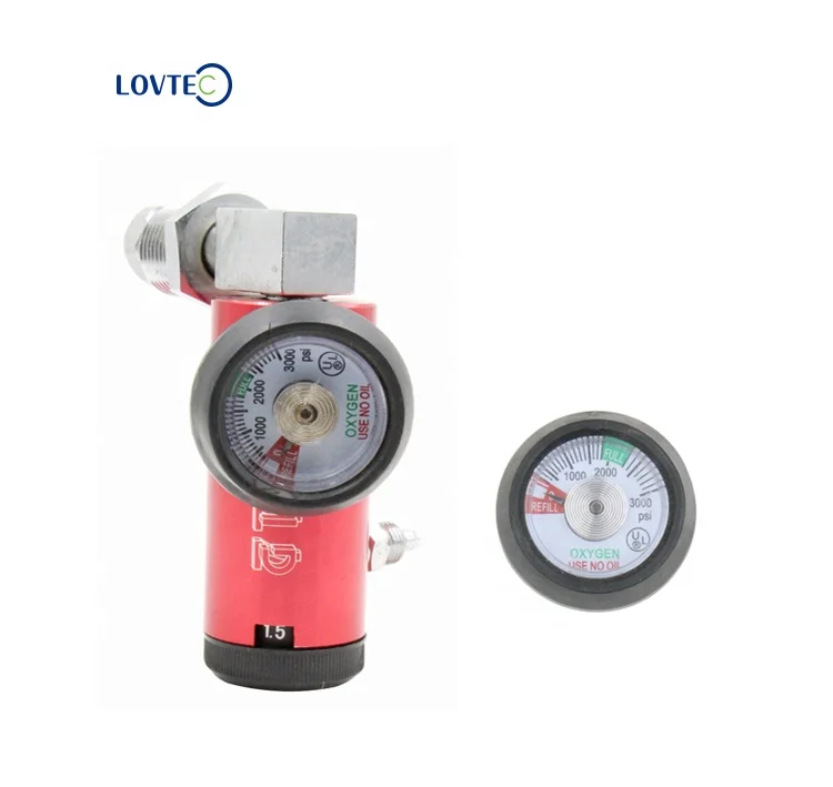 Больничные медицинские принадлежности Lovtec регулятор давления кислорода с увлажнителем