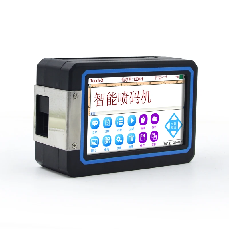 Automatic Ink jet Date Coder for Industrial Date Batch Number Printing Machine Coding Printing