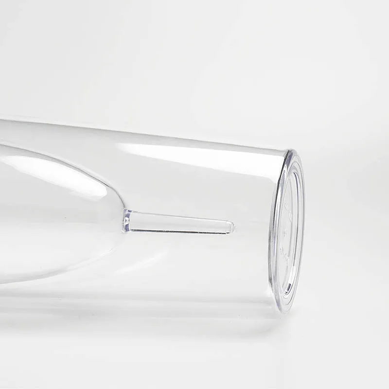 Double Wall Insulated Tumbler Clear Acrylic Wedding Restaurant Champagne Wine Glass