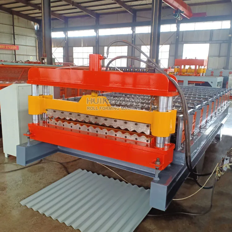 Price for Corrugated tin metal roof tile roofing sheet making machine