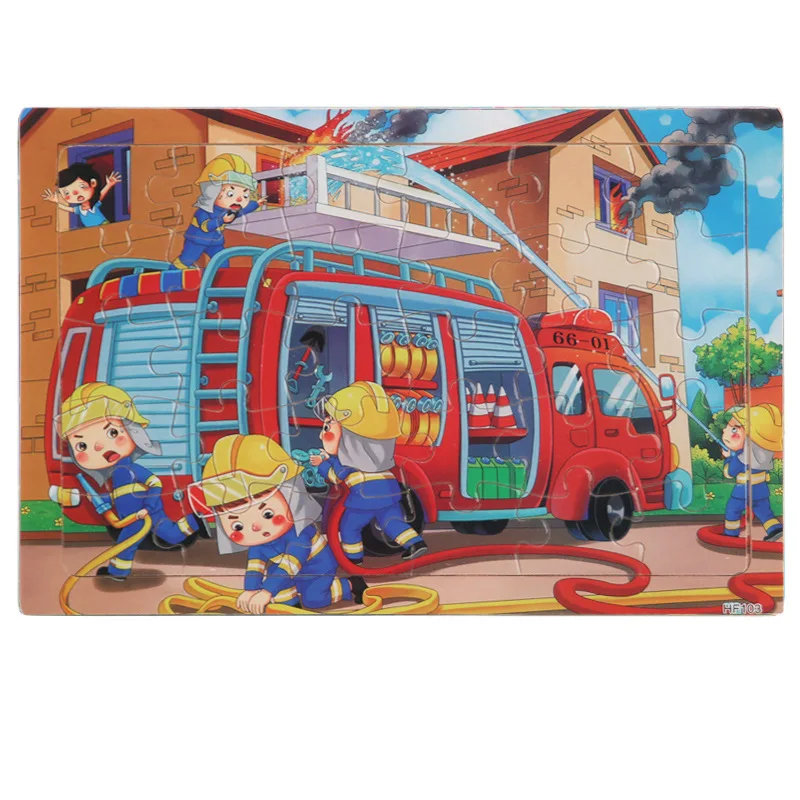 Best Price 30 Piece Children Learning Educational Wood Puzzles Jigsaw wooden block puzzle