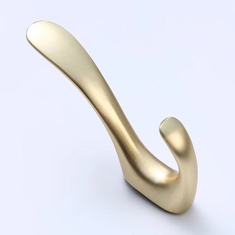 Heavy Duty Zinc Alloy Hook Bathroom Coat Single Hook Zinc Alloy Wall Mounted Hat Hanger Hook