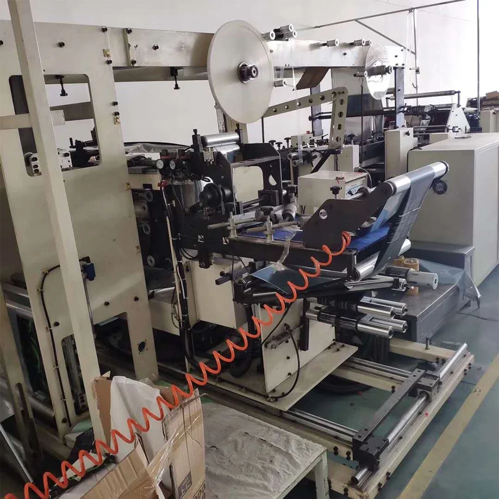 High speed ziplock mylar bag making machine