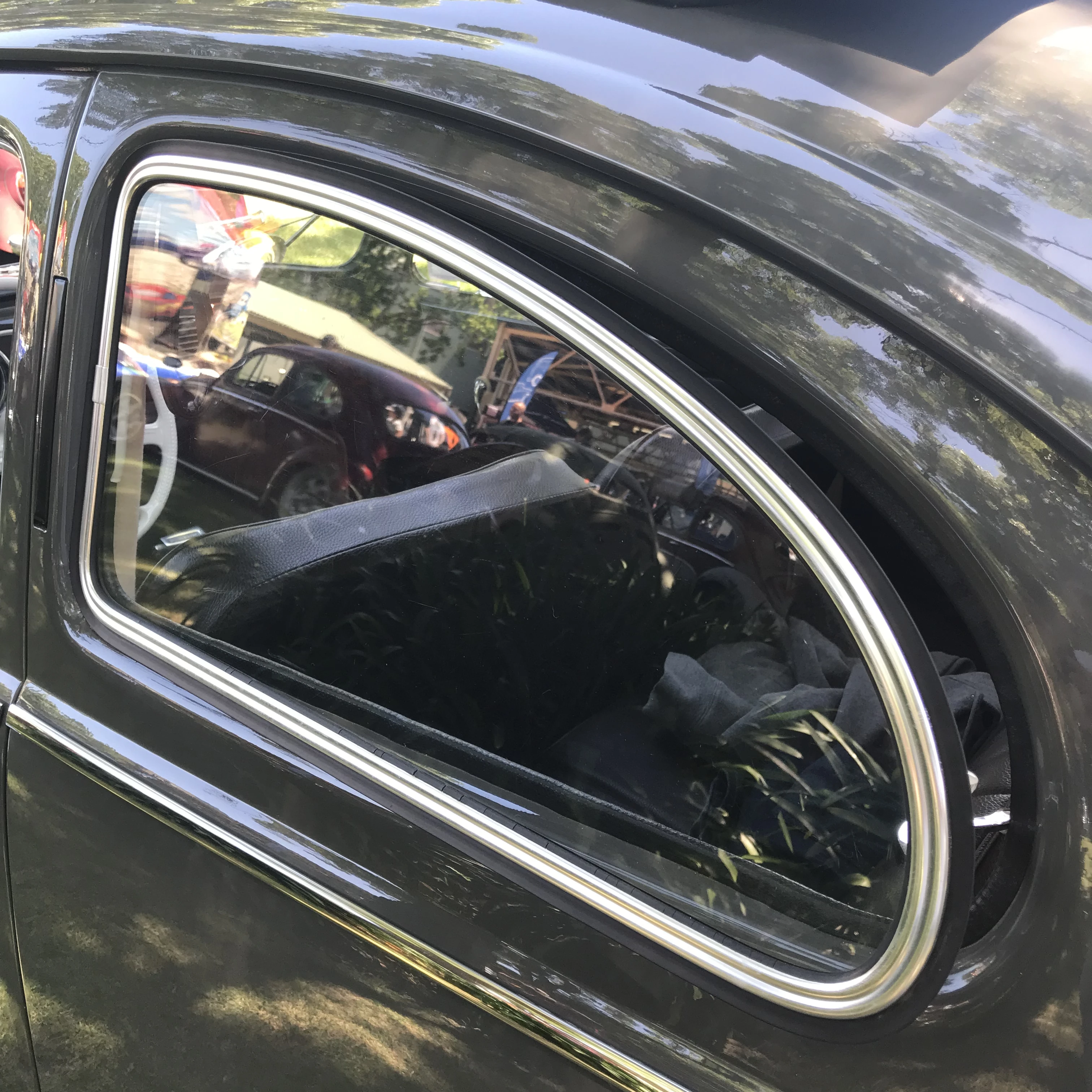 Выдвижное окно заднего вида, полный комплект, совместимый с VW тип 1 Beetle/Bug 1950-1964