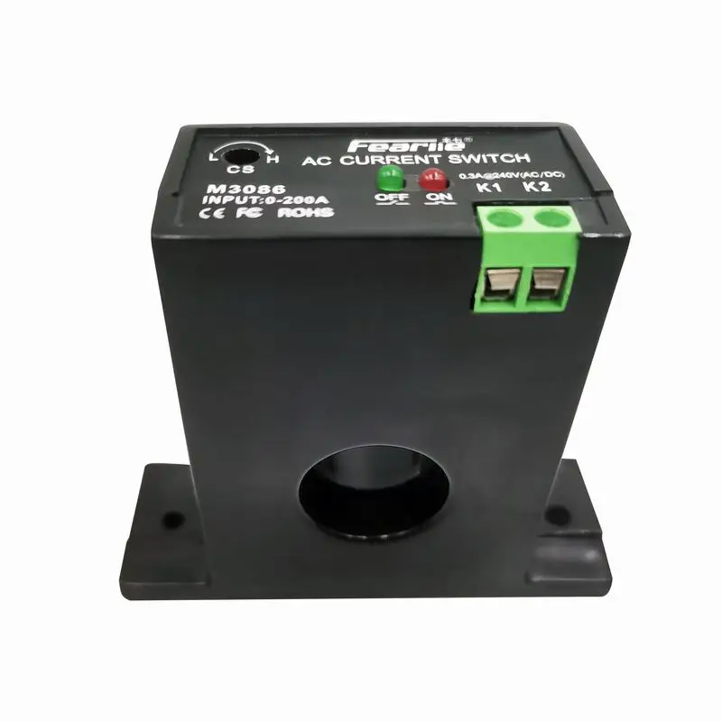 M3076 M3086 Current Detection Switch Induction Relay Switch Alarm Transformer Control Current Sensing Switch Detection Module