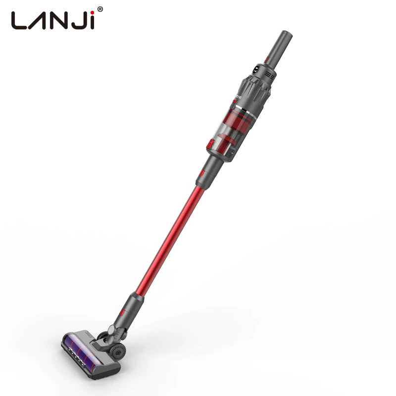 LANJI LJ-GL2001 DC 250W OEM Stick Handheld Cordless Portable Wireless Vacuum Cleaner For Car Home